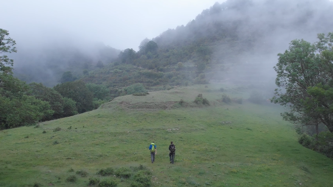 Plasmen la frontera entre la Garrotxa i Osona
